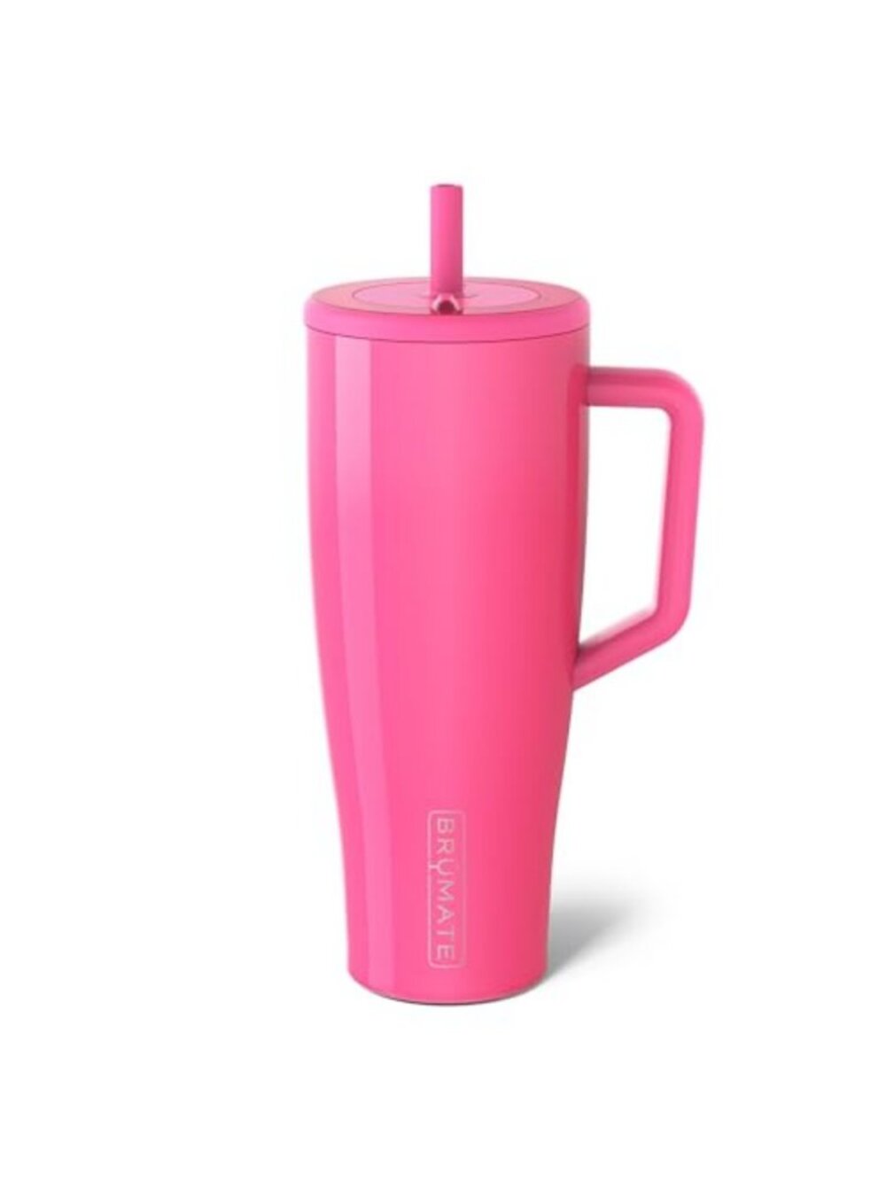 Insulated 40 oz Tumbler with Handle & Straw | Leakproof Stainless Steel Water